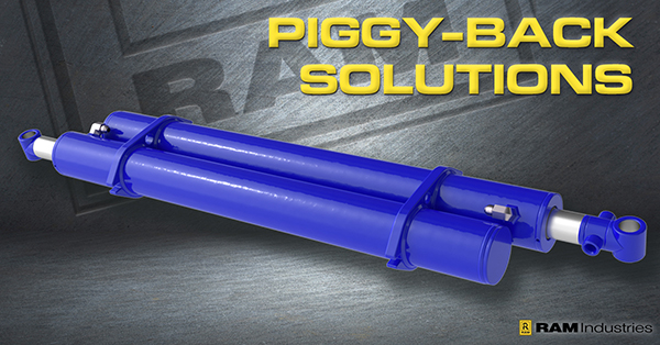 Piggy-back Hydraulic Cylinders