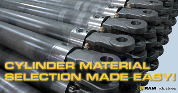 Cylinder Material Selection Made Easy