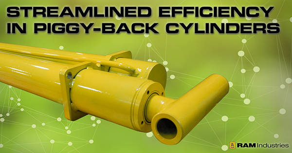 Streamlined Efficiency in Piggy-back Cylinders